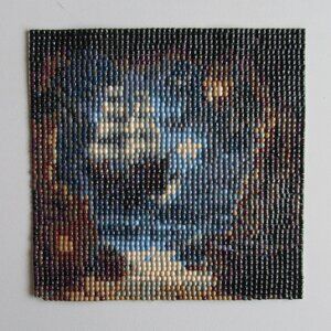 Ship in a Cave Finished Diamond Art Canvas Item #2312025